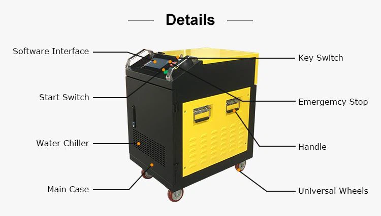 portable laser cleaning machine
