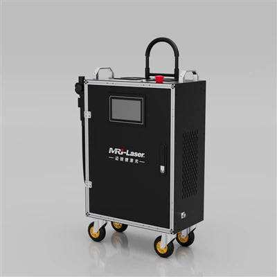 Чемодан машина чистки лазера волны лазера ИМПа ульс 300 ватт для на открытом воздухе чистки внешней стены