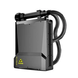 Портативная лазерная очистка рюкзака мощностью 100 Вт для удаления ржавчины