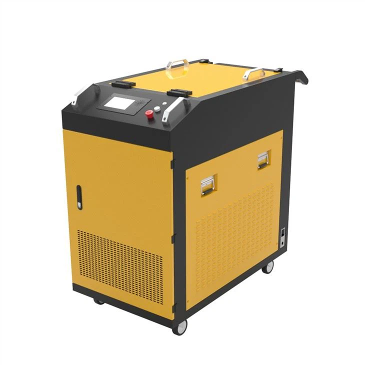 1500W CW Волоконная лазерная очистка машина очиститель для удаления ржавой краски