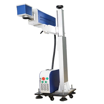 Летающая лазерная маркировочная машина CO2 мощностью 30 Вт