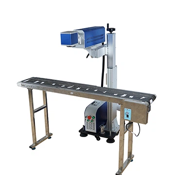 Летающая лазерная маркировочная машина мощностью 30 Вт